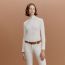 Jump competition polo shirt, blanc