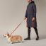 Cross-Body dog leash, feu