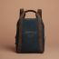 Groom school backpack, bleu navy/feu