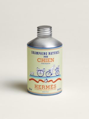 Natural dog shampoo, certified by Ecocert
