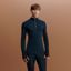 Stretching long-sleeve t-shirt, navy/noir/fauve