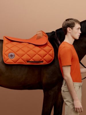 Manta de absorção de choque traseiro Equi'libre, Exibir: Sendo usado, worn, visualizar 3 de 5