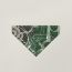 Eperon d'Or dog bandana, medium model, vert anglais/noir