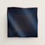 Metal en Vrac pocket square 45, marine/orange/blanc, no stock