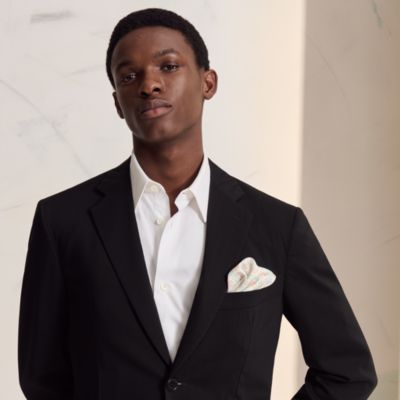 ポケットチーフ - ホワイト - メンズ, ネクタイ・スカーフ・マフラー  