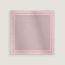 Deux Par Deux pocket square 45, rose/anthracite/gris clair