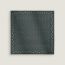 Mobilite Douce pocket square 45, gris brûlé/blanc/gris