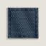 Mobilite Douce pocket square 45, marine/ciel/lilas