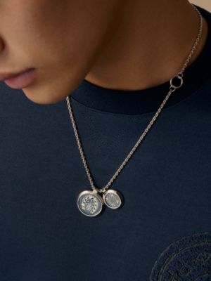 Medailles Cheval de Coeur / 24 Brides et Chaines necklace, View: Worn, worn, view 2 of 3