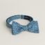 Boucles en Vrac bow tie, bleu grise/bleu clair