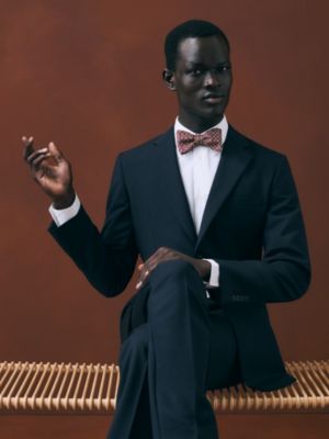 Deux Par Deux bow tie, View: Worn, worn, view 2 of 3