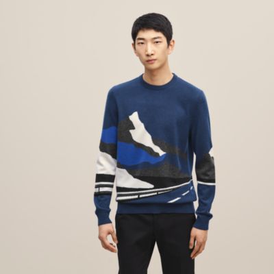 "Endless Road" crewneck sweater - H847125HA613XL