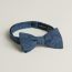 En Equilibre bow tie, marine/ciel