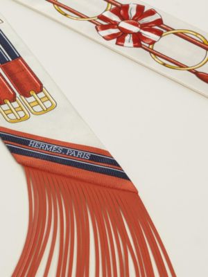 Jumping leather fringes Twilly, View: Detail, detail, view 3 of 3