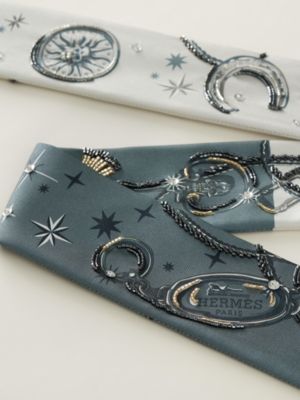 C'est la Fete Exceptional embroidered twill ribbon, View: Detail, detail, view 2 of 3