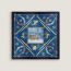Palonniers scarf 45, caban/bleu moyen/gold