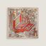 Les Tresors d'un Artiste scarf 45, mastic/orange/jaune, no stock