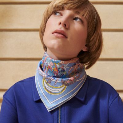 未使用品△正規品 HERMES エルメス ガヴロッシュ 45 BELLES AMURFS 帆 