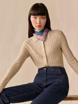 Cavalier en Formes 스카프 45, 보기: 이미지: 제품 착용 이미지, worn, 2개 중 3번째 보기