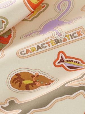 Caracteristick Detail 스카프 45, 보기: 세부 사진, detail, 3개 중 3번째 보기