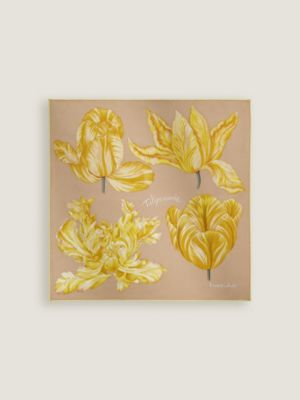 jaune vif/beige doré/blanc