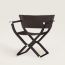 Pippa folding armchair, ébène