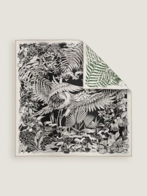 Flamingo Party Tattoo double face scarf 90