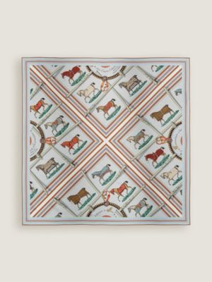 Couvertures et Tenues de Jour Bandana double face scarf 90, View: Flat, flat, view 4 of 6