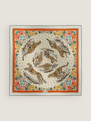 Guepards Bandana double face scarf 90, View: Flat, flat, view 4 of 6