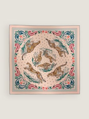 Guepards Bandana double face scarf 90, View: Flat, flat, view 4 of 6