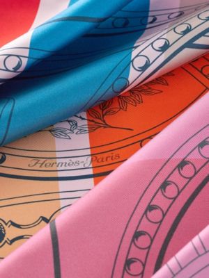 Grand Tralala double face scarf 90, View: Detail, detail, view 6 of 6