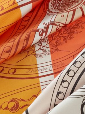 Grand Tralala double face scarf 90, View: Detail, detail, view 6 of 6