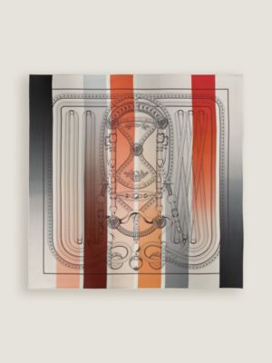 Grand Tralala double face scarf 90, View: Flat, flat, view 4 of 6