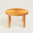 Reeditions J.-M. Frank par Hermès round coffee table, naturel