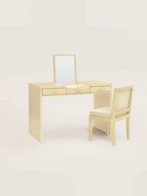 Reeditions J.-M. Frank par Hermès 3-drawer dressing table, View: front, front, view 4 of 5