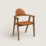 Metiers chair, gold