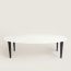Metiers oval table, noir