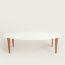 Metiers oval table, gold