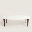 Metiers oval table, chocolat