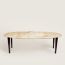 Metiers oval table, noir