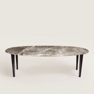 Hermes Brass Round Poseur Table with laminate top - MOQ 2 - JB