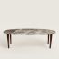 Metiers oval table, chocolat