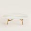 Les Necessaires d'Hermès satellite coffee table, large model, naturel