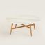 Les Necessaires d'Hermès satellite coffee table, medium model, naturel