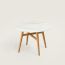 Les Necessaires d'Hermès satellite coffee table, small model, naturel