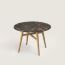 Les Necessaires d'Hermès satellite coffee table, small model, naturel