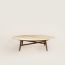 Les Necessaires d'Hermès satellite coffee table, large model, naturel