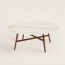 Les Necessaires d'Hermès satellite coffee table, medium model, naturel
