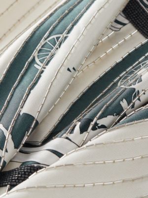 Paris Qui Roule Exceptional embroidered scarf 70, View: Detail, detail, view 4 of 4