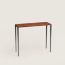 Reeditions J.-M. Frank par Hermès wrought iron console, naturel